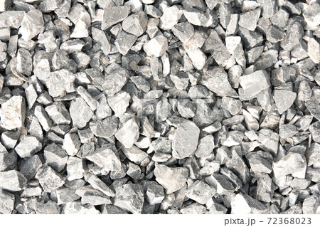 Photo background stones gray rubble and gravel 72368023
