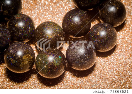 Black opal beaded bracelet 72368621