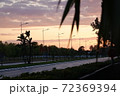 a beautiful image of the sunset and sky 72369394