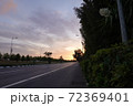a beautiful image of the sunset and sky 72369401