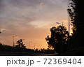 a beautiful image of the sunset and sky 72369404