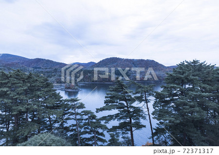 福島県裏磐梯, 秋の五色沼湖沼群, 桧原湖 72371317