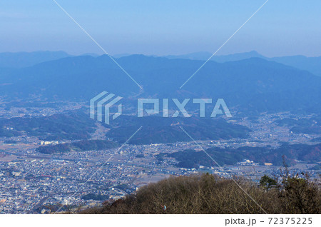 奈良県眺望と大峰山系 奈良県眺望と大峰山系 72375225