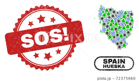 Sos! Grunge Seal and Hueska Province Map Composition of Covid-2019 Christmas Sos! Grunge Seal and Hueska Province Map Composition of Covid-2019 Christmas 72375660