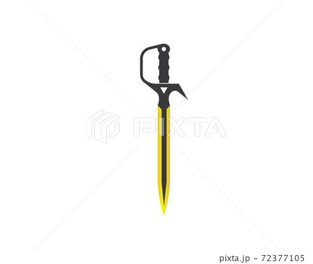 sword logo icon vector illustration design 72377105