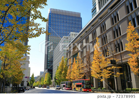 東京散歩 秋の丸の内周辺 東京散歩 秋の丸の内周辺 72378995