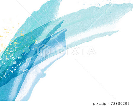 爽やかなブルーの抽象的な背景素材 - 複数のバリエーションがあります 爽やかなブルーの抽象的な背景素材 - 複数のバリエーションがあります 72380292