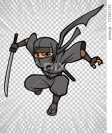 襲いかかる忍者 72382132
