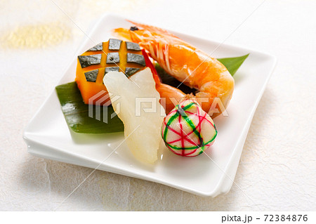 おせち　お食い初め　食材 72384876