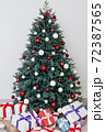 Christmas tree New Year holiday gifts decor 72387565