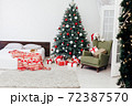 Christmas tree New Year holiday gifts decor 72387570