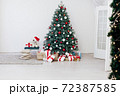 Christmas tree New Year holiday gifts decor 72387585