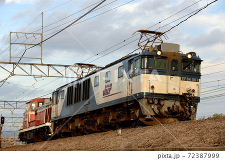 EF641011＋衣浦臨海鉄道KE65入場回送 72387999
