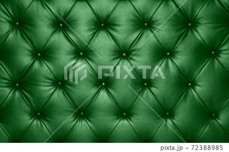 Green leather capitone background texture Green leather capitone background texture 72388985