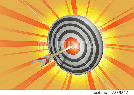 大当たりイメージ(的と矢:3DCG) 大当たりイメージ(的と矢:3DCG) 72392425