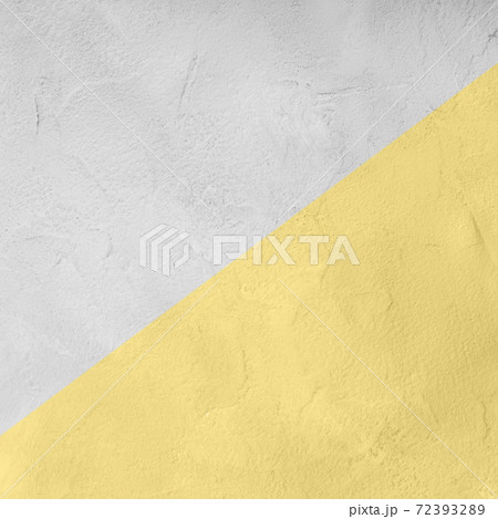 Yellow and gray textured paint concrete background 72393289