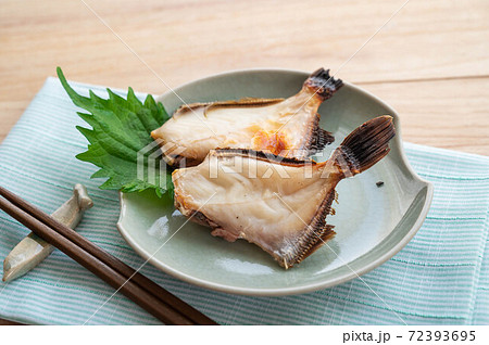焼魚 カワハギの一夜干し 焼魚 カワハギの一夜干し 72393695