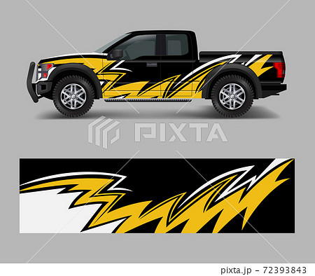 Racing background for vinyl wrap and decal for truck and vehicle Graphic vector Racing background for vinyl wrap and decal for truck and vehicle Graphic vector 72393843
