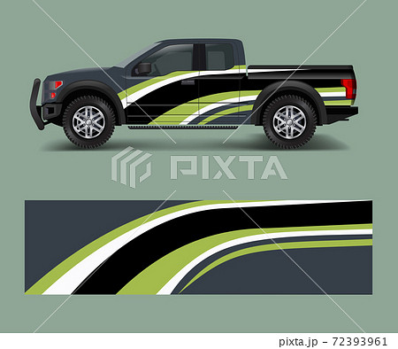 Racing background for vinyl wrap and decal for truck and vehicle Graphic vector Racing background for vinyl wrap and decal for truck and vehicle Graphic vector 72393961