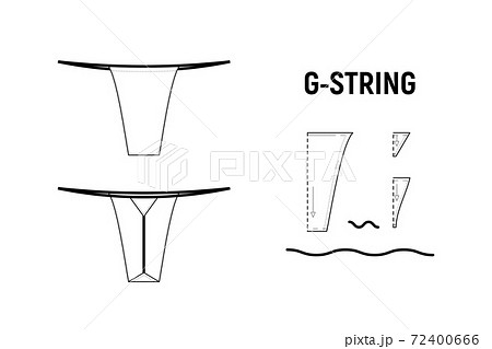 G string panties for woman. 72400666