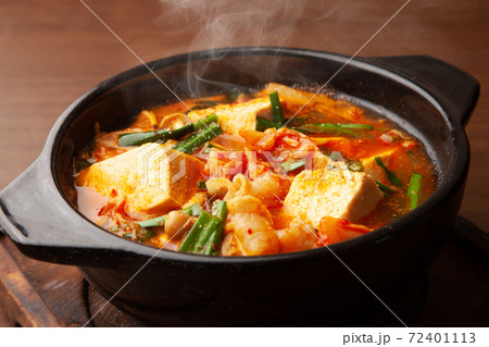 豚キムチとうふ鍋 豚キムチとうふ鍋 72401113