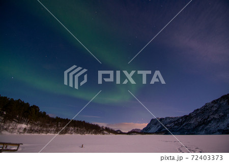 Aurora Borealis, Mattisvannet, Alta, Norway Aurora Borealis, Mattisvannet, Alta, Norway 72403373