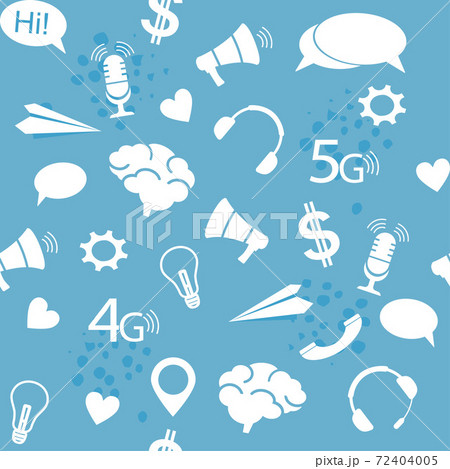 Seamless blue web pattern, vector illustration background Seamless blue web pattern, vector illustration background 72404005