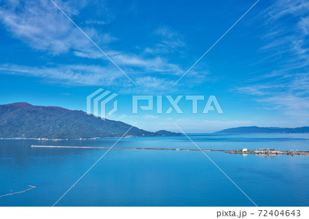 【展海広場 展望所より敦賀湾を一望】 福井県敦賀市泉 【展海広場 展望所より敦賀湾を一望】 福井県敦賀市泉 72404643