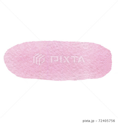 pink watercolor brushstroke. hand-drawn watercolor texture.Design for printing 72405756