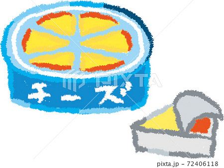 手書き風の6Pチーズ 72406118