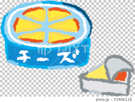 手書き風の6Pチーズ 72406118