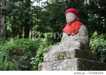 阿弥陀寺のあじさい、紫陽花寺、防府市、アジサイ祭、お地蔵、赤ずきん 阿弥陀寺のあじさい、紫陽花寺、防府市、アジサイ祭、お地蔵、赤ずきん 72406304