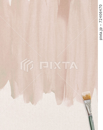 ベージュの水彩絵具のテクスチャ 複数のバリエーションがありますのイラスト素材