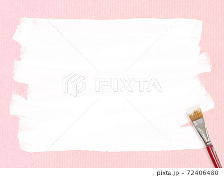 絵具で描いたかわいいフレーム 複数のバリエーションがありますのイラスト素材