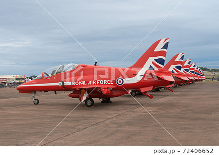 イギリス空軍レッドアローズ駐機 イギリス空軍レッドアローズ駐機 72406652