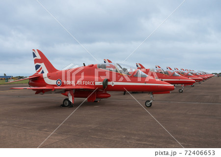 イギリス空軍レッドアローズ駐機 イギリス空軍レッドアローズ駐機 72406653
