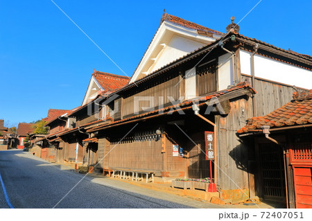 【岡山県】吹屋ふるさと村の町並み 【岡山県】吹屋ふるさと村の町並み 72407051