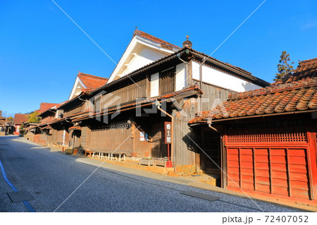 【岡山県】吹屋ふるさと村の町並み 72407052