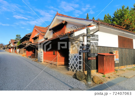 【岡山県】吹屋ふるさと村の町並み 72407063