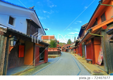 【岡山県】吹屋ふるさと村の町並み 72407077