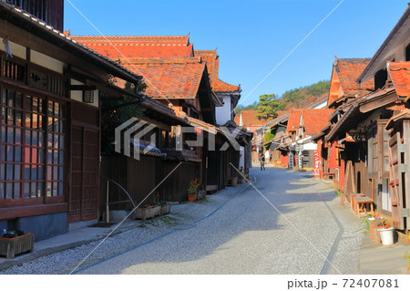 【岡山県】吹屋ふるさと村の町並み 72407081