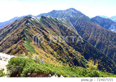 大天井、燕岳、夕日、百名山、長野、表銀座ルート、槍ヶ岳、東鎌尾根、朝日、燕岳、紅葉 72407555