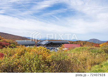 須川温泉の紅葉 72407928