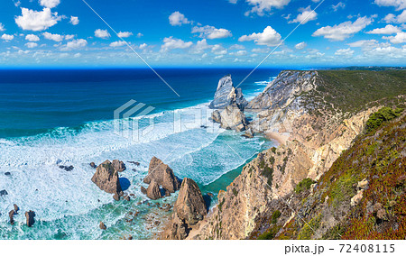Atlantic ocean coast in Portugal Atlantic ocean coast in Portugal 72408115