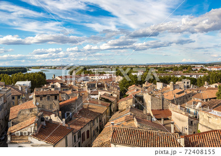 Aerial view of Arles, France Aerial view of Arles, France 72408155