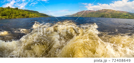 Loch Ness in Scotland 72408649