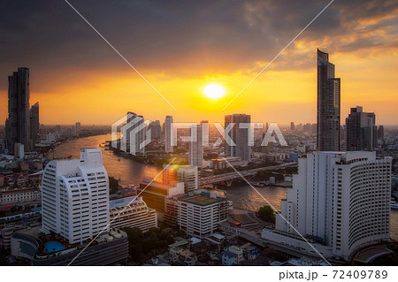 Bangkok skyline. 72409789