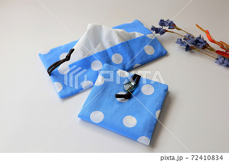 ハンドメイドのティッシュ入れ ハンドメイドのティッシュ入れ 72410834