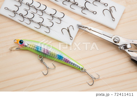 ルアーのフックの交換イメージ 72411411