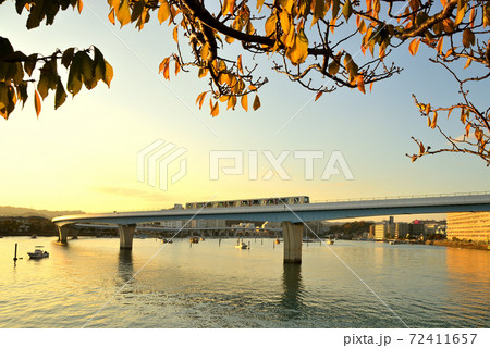 金沢八景　シーサイドライン　神奈川県横浜市金沢区の風景 72411657